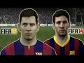 FIFA 15 vs FIFA 14 BARCELONA FACE COMPARISON (Newest Faces)