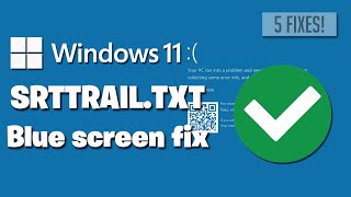 SRTTRAIL.TXT Windows 11 / 10 FIX ✅✅ - 2025