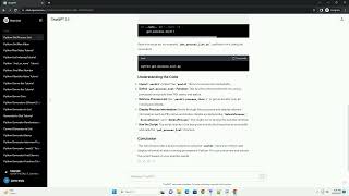 python get process list