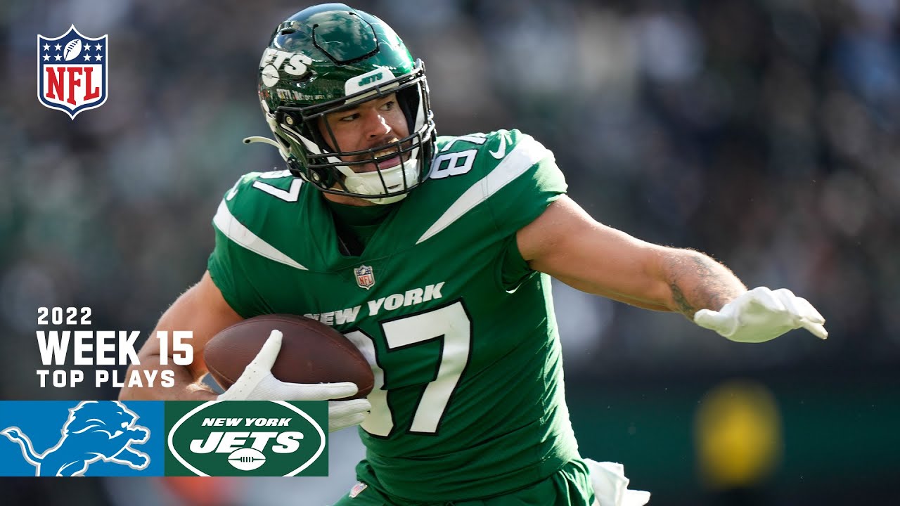 New York Jets Top Plays Vs Detroit Lions 2022 Regular Season Week 15