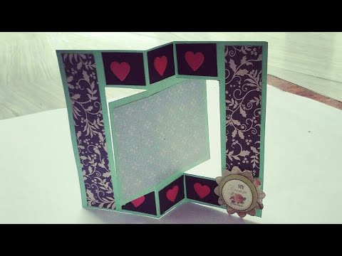 How To Make Swing Card || Easy Tutorial - YouTube