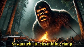 Sasquatch attacks miners' camp | Scary Bigfoot encounters in abandoned mines