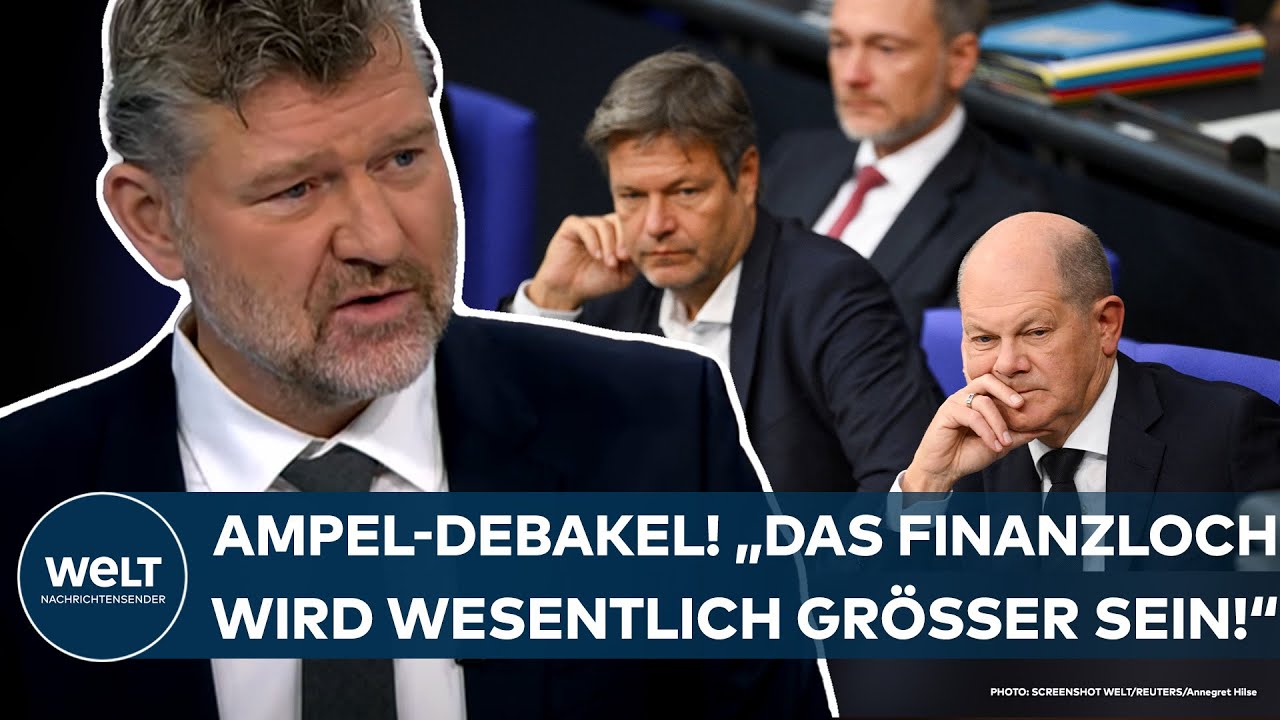 DEUTSCHLAND: "Das Finanzloch Wird Wesentlich Größer Sein!“ Ampel-Zoff ...