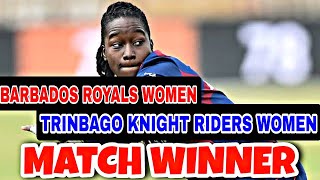 Trinbago Knight Riders Women Vs Barbados Royals Women Today Match Winner Predictions