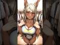 Mirko the rabbit hero from My Hero Academia #shorts #animegirls #waifu