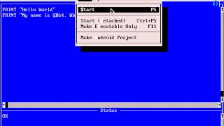 QB64 tutorial 2 - Printing