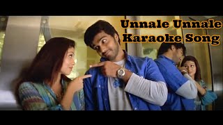 Unnale Unnale Song Karaoke | Unnale Unnale | Harris Jayaraj