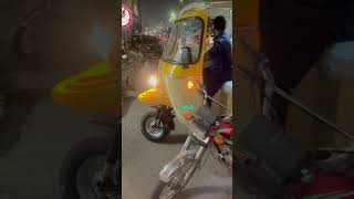 Tez raftar CNG rickshaw 2024 model #treanding #rickshaws #shortfeed #autorickshaws