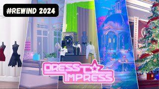 Playing All Of the OLD UPDATES Dress To Impress /REWIND 2024/ DRESS TO IMPRESS  (Roblox)