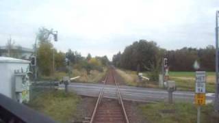 Führerstandsmitfahrt NWB Haller Willem [ Halle(Westf) - Bielefeld Hbf ] Teil1