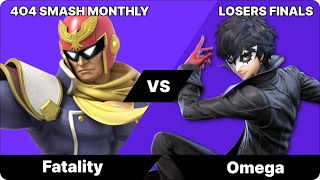 4o4 Smash Monthly 1 - Fatality(Falcon) vs Omega(Joker)