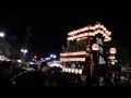 2014大垣まつり　夜宮　猩々軕回転　八幡神社前