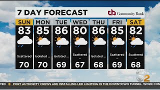KDKA-TV Morning Forecast (7/11)