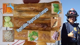 Vegetable/Vegetarian Lumpia #food #cooking #yummy