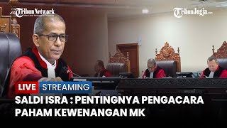 🔴 Sidang Sengketa Pilkada, Saldi Isra Tegaskan Kuasa Hukum Harus Paham Kewenangan MK