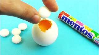 4 AWESOME TRICKS WITH EGGS! #shorts