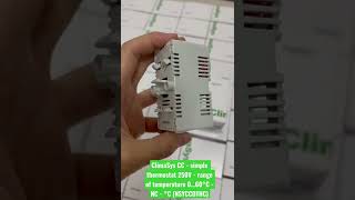 ClimaSys CC - simple thermostat 250V - range of temperature 0…60°C - NC - °C (NSYCCOTHC）