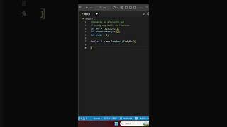 Reverse an Array Without Using Built-in Function 🔥 | JavaScript Interview Question #coding