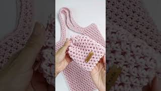 코바늘 네트백, 안개꽃 네트백, 마크라메 1볼로 아이템 2개 완성 / Gypsophila Net Bag _ by 곰손뜨개 GomSonCrochet