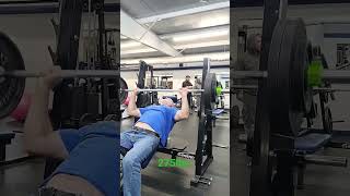 275lbs Incline Bench, Crazy 🤪 old man