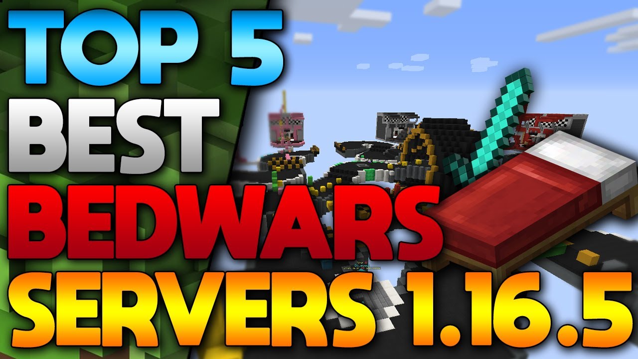 Top 5 Best Bedwars Servers For Minecraft Tlauncher 1.16.5 (2021) - YouTube