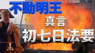 【初七日 不動明王 真言】しょなのか　ふどうみょうおう　お経