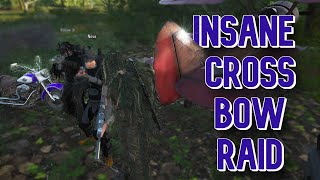 SCUM - Raiding people who built near my base! Crossbow raid time-lapse \u0026 lock picking