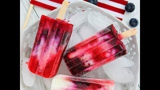 HOME MADE FIRE CRACKER POPSICLE