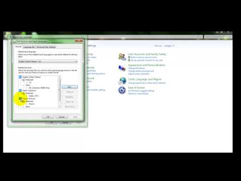 Change language for laptop to Arabic Change language for laptop to Arabic