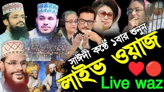 🔴Live pabnaসাঈদীর মন্চে,২য় সাঈদী আব্দুল্লাহ আল আমিন ও মোস্তফা মাহবুব আলম{ নামাজ ছেড়ে দিও না বন্ধু