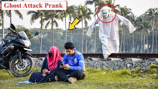 Ghost Attack Prank || THE NUN Prank on Girl & Public (Part 3) || 4 Minute Fun