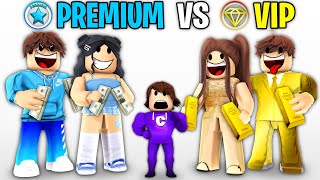 Rich Vip Family Vs Rich Premium Family In Roblox Brookhaven Mp3 Mp4
