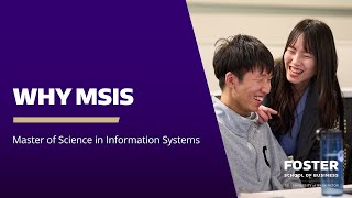 Why I Chose Foster's Master of Science in Information Systems Program