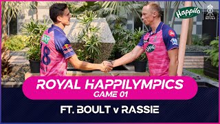Trent Boult vs Rassie Van Der Dussen | Bowl Out | Game 01 - Royal Happilympics | Rajasthan Royals