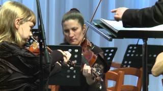 Ilva Eigus (8) plays 1st Movement of C-Major Violin Concerto by D.Kabalevsky