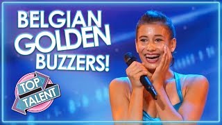 Best GOLDEN BUZZERS From Belgium!