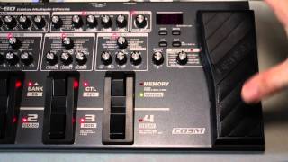 (pt3/3): Boss ME-80 Guitar Multi Effects Pedal - Complete Demo! 