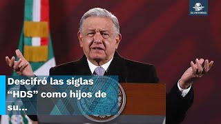 “¡Eso sí calienta!”; AMLO exhibe retuit de Calderón en donde escribe “HDS”