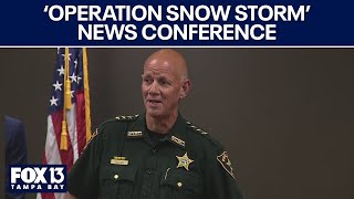Full news conference: Several arrests in large-scale drug operation in Pinellas County