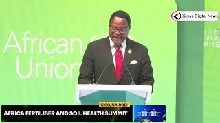 THIS MAN!! Malawi President Lazarus Chakwera Powerful remarks at the Africa Fertilizer & Soil Summit
