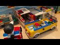 fire at a hamburger shop ハンバーガー屋で火事発生 lego city60214