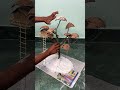 coconut shell tree house table top decor short reel homedecor youtubeshort diycrafts viral