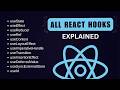 All React Hooks Explained - React Hooks Tutorial 2025