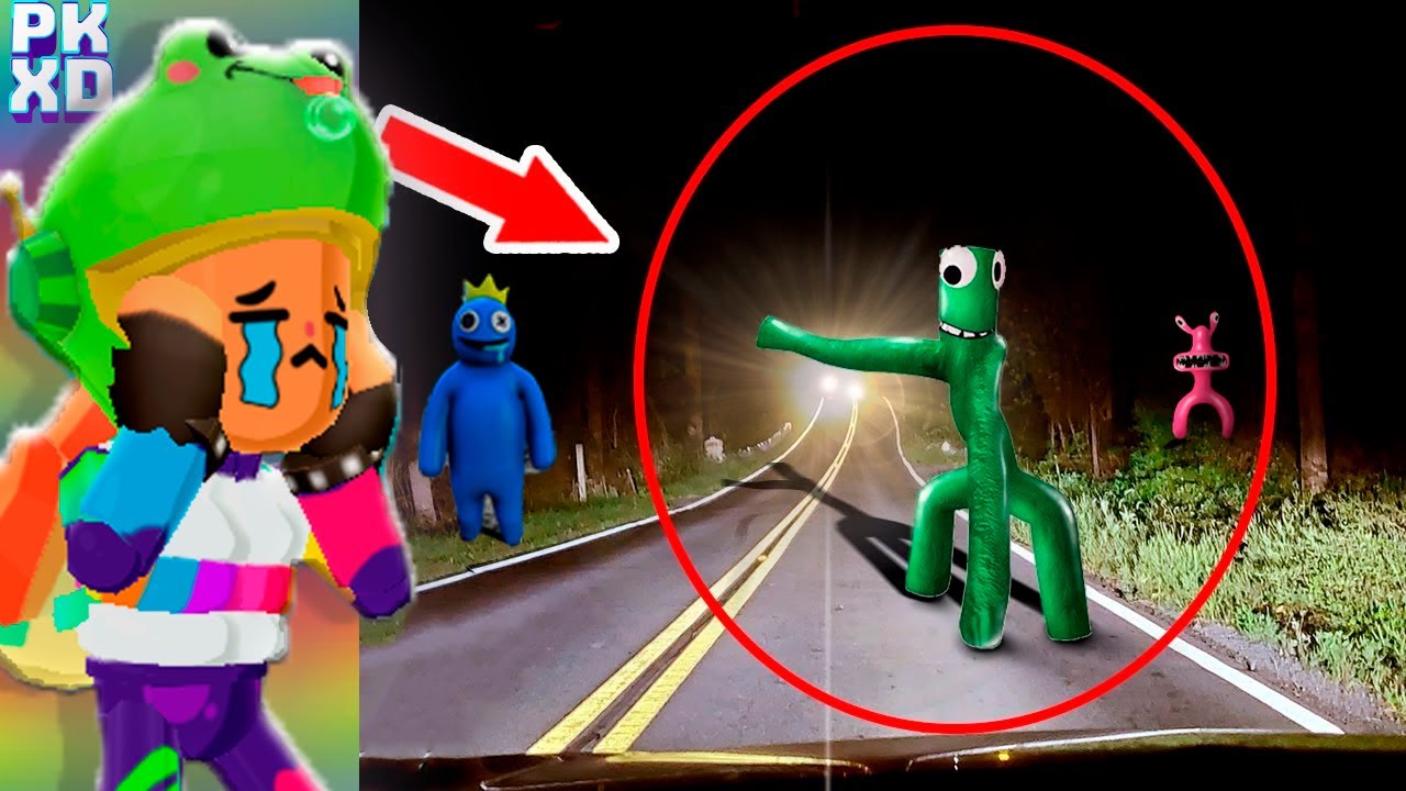 LOS RAINBOW FRIENDS En LA VIDA REAL 😱 Captados EN CAMARA En PK XD 2022 ...