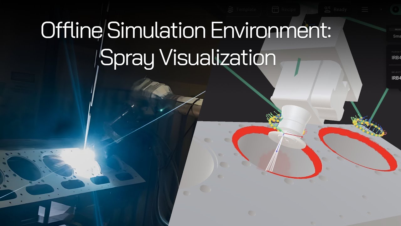 Feature Spotlight Spray Visualization Augmentus Robotics Youtube
