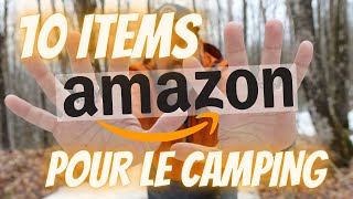 10 Items sur Amazon pour améliorer votre séjour en camping