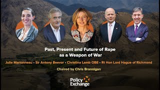 Past, Present and Future of Rape as a Weapon of War