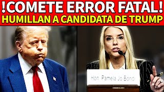 ULTIMA HORA! CANDIDATO DE TRUMP COMETE UN ERROR FATAL