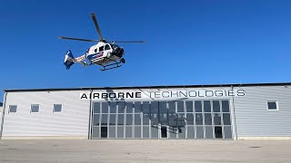 Airborne Technologies - Surveillance upgrade of an EC135 Helicopter in only 6 weeks