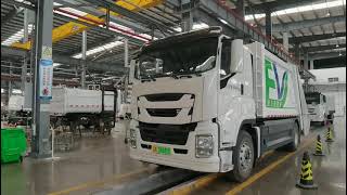 8T new energy garbage truck